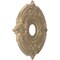 Ekena Millwork Attica PVC Medallion (Canopies up to 5 5/8"), 16"OD x 3 1/2"ID x 1"P, Metallic Champagne Mist CMP16ATECE - alternate 5